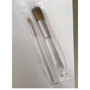 Sheer Cover Makeup Contouring Brush And Foundation Brush NEW SEALED Clear Handle